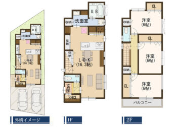 区画図・間取り図 s745_2