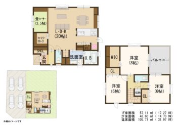 区画図・間取り図 s14814_1