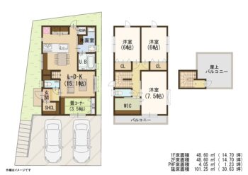 区画図・間取り図 s15319_2