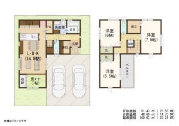 区画図・間取り図 s16953_2