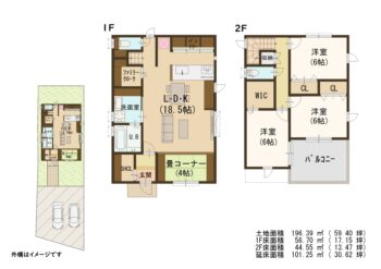 区画図・間取り図 s18820_2