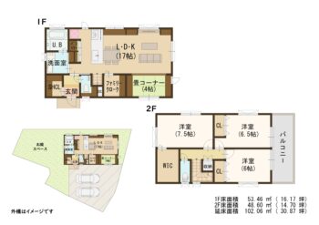 区画図・間取り図 s19131_1