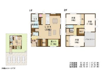 区画図・間取り図 s20188_1