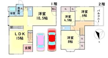 区画図・間取り図 s20220_1