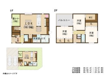 区画図・間取り図 s20461_2