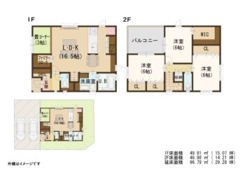区画図・間取り図 s20461_2