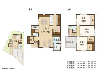 区画図・間取り図 s21072_2