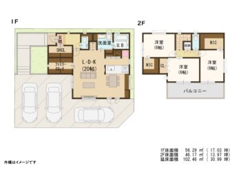 区画図・間取り図 s21195_1
