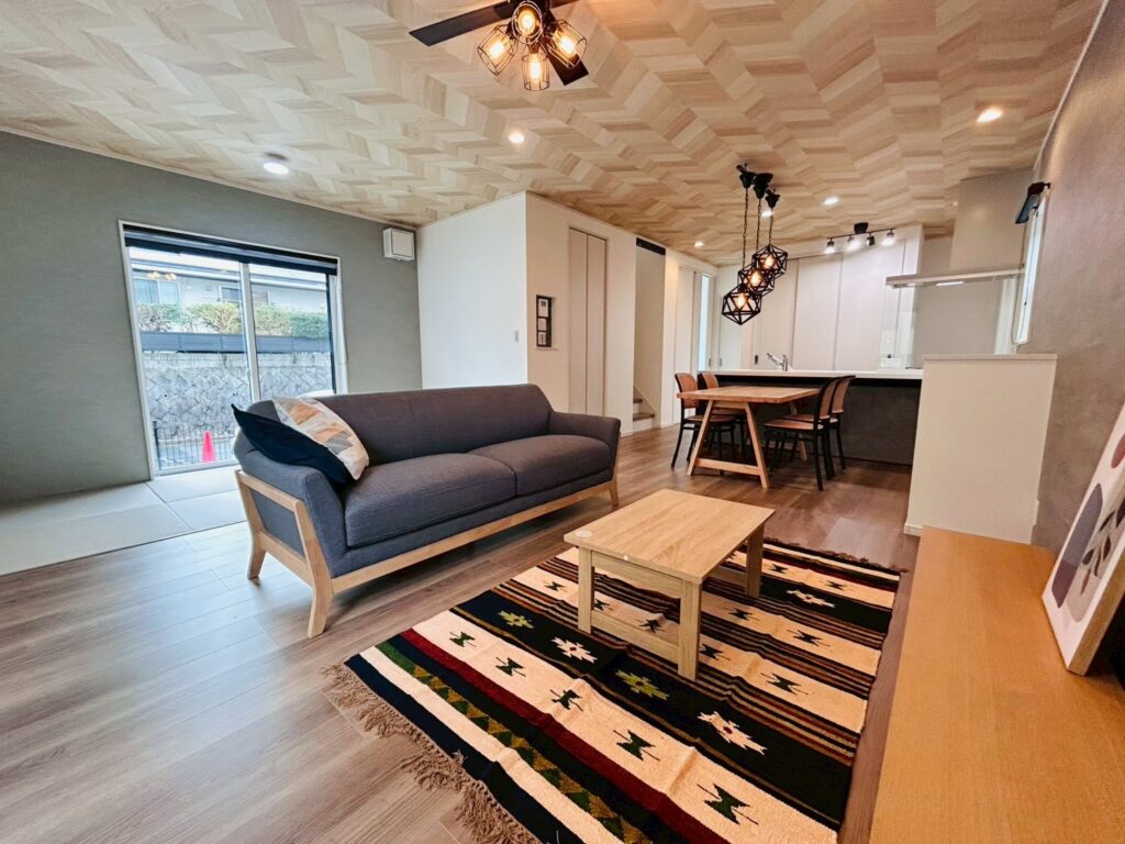 🏡河合町泉台モデルハウス 家具入りました♪