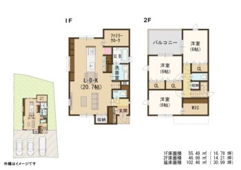 区画図・間取り図 s26189_1