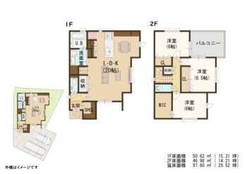 区画図・間取り図 s26499_1