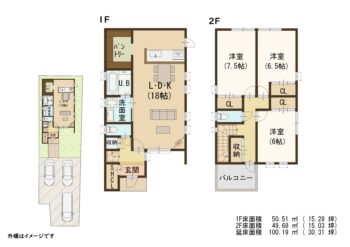 区画図・間取り図 s26845_1