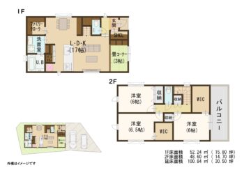 区画図・間取り図 s27154_1