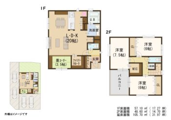 区画図・間取り図 s27483_1