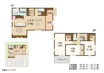 区画図・間取り図 s27989_1