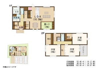 区画図・間取り図 s30043_1